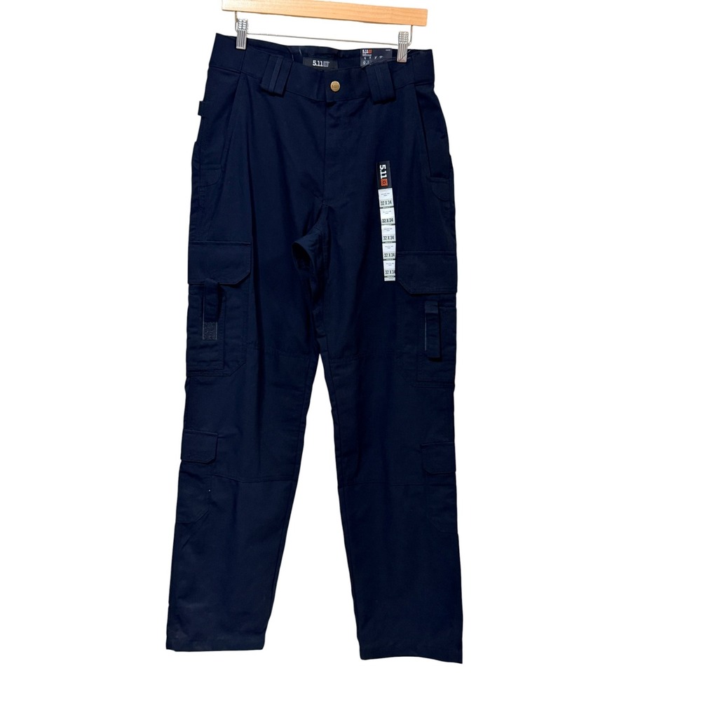 5.11 Tactical Mens Taclite EMS Pant 74363ABR Dark Navy 32x34 Regular Fit NWT